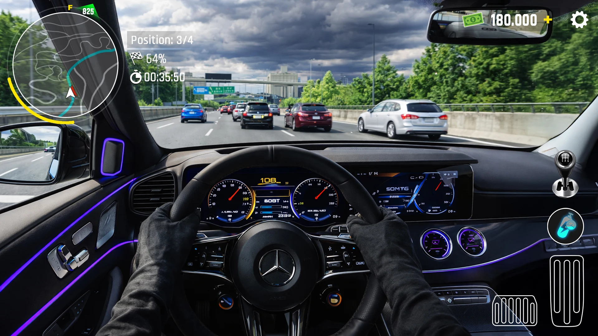 Car Driving Traffic Simulator screenshot